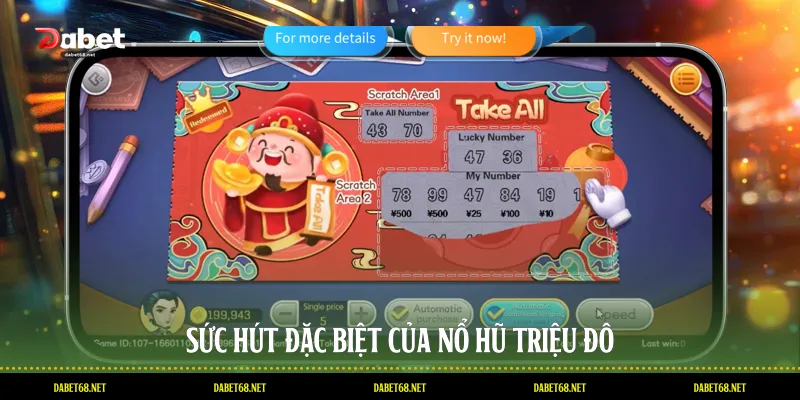 Sức hút đặc biệt của nổ hũ triệu đô